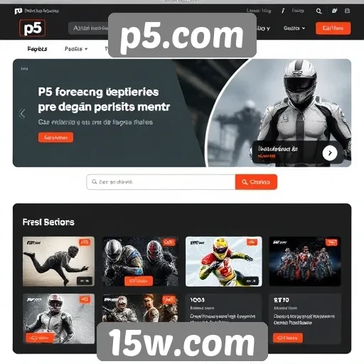 Experiência de usuário no p5.com é aprimorada
